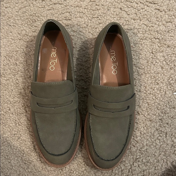 Me Too Olive Green Loafers - Picture 4 of 8